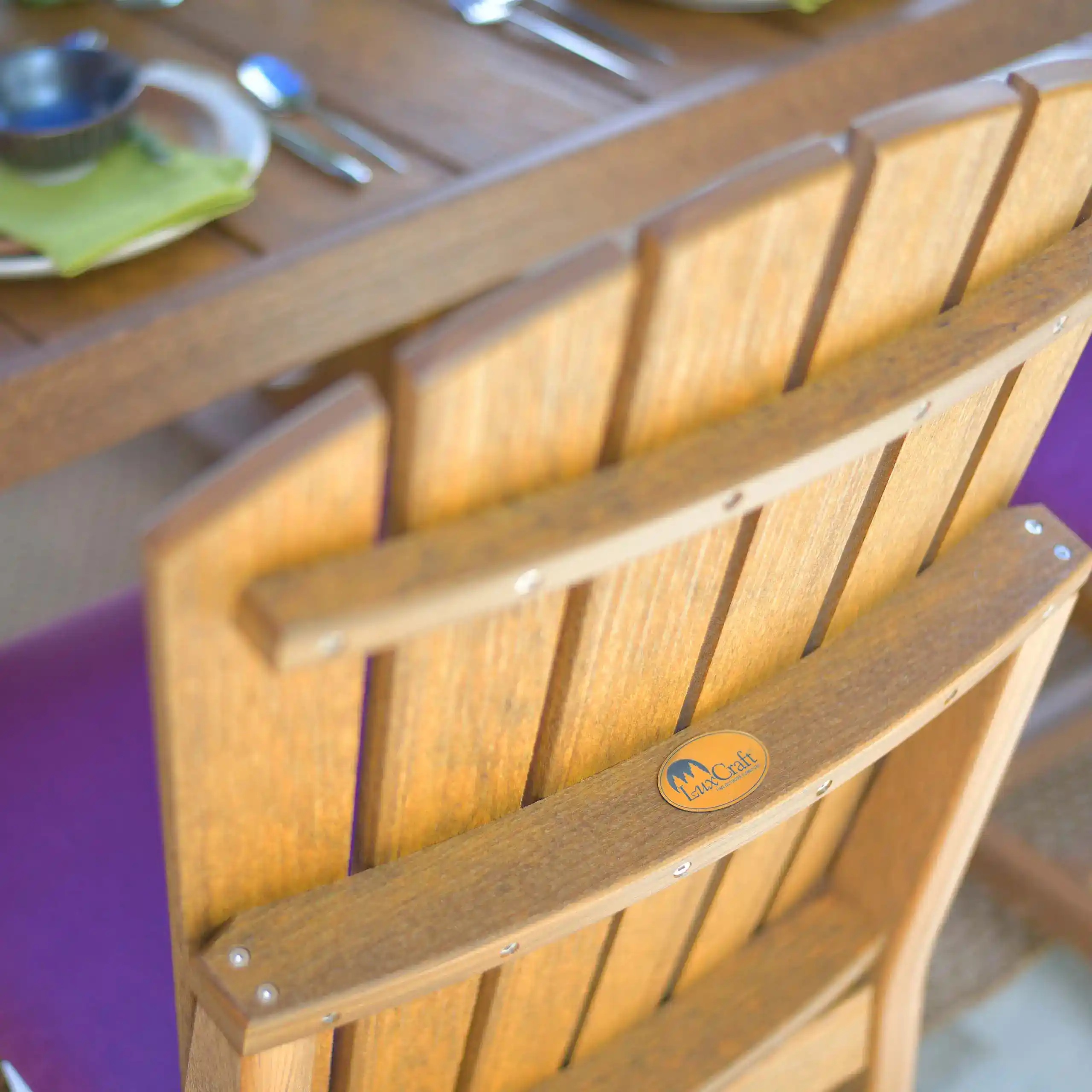 LuxCraft Adirondack Bar Arm Chair - Gallery Image 2