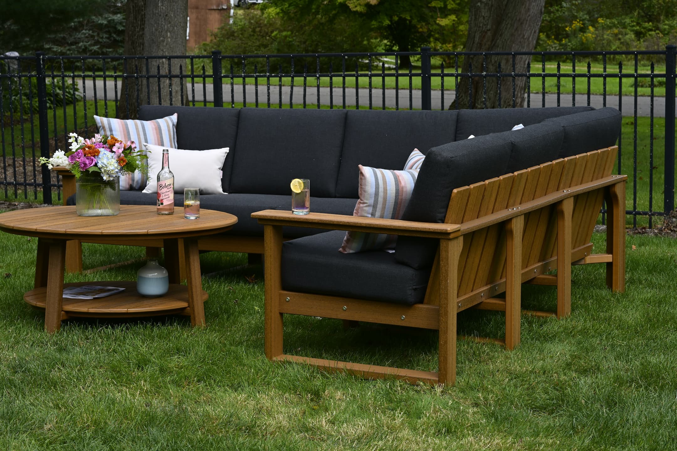 LuxCraft Lanai Deep Seating Sofa, Loveseat & Corner Unit - Gallery Image 1