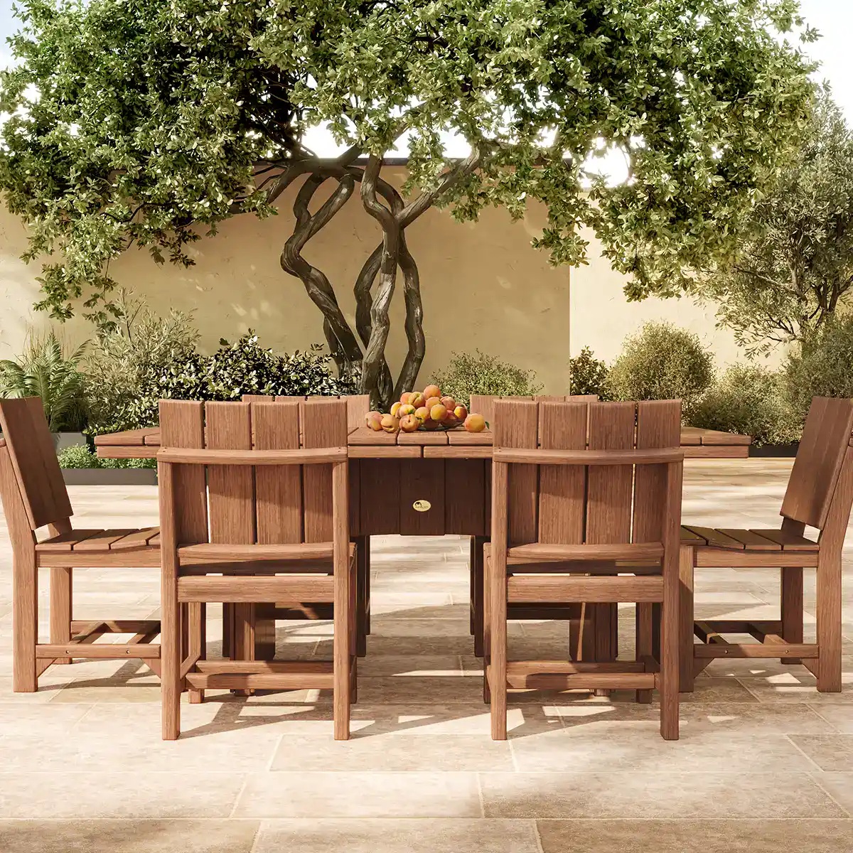 LuxCraft Urban 3' x 6' Rectangular Dining Table - Gallery Image 1