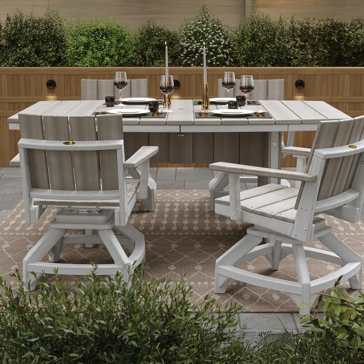 LuxCraft Urban 4' x 6' Oval Dining Table - Gallery Image 1