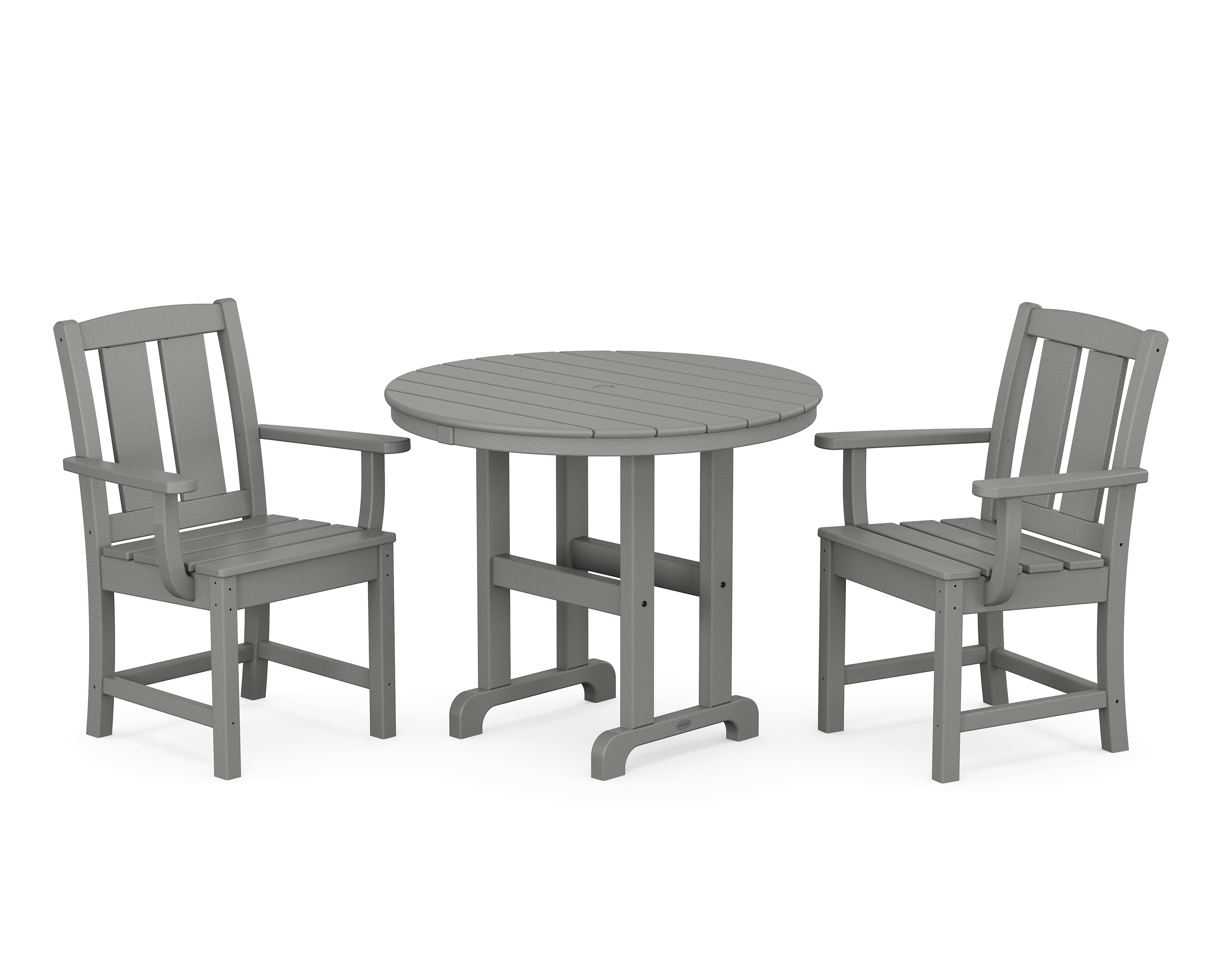 POLYWOOD Mission 3-Piece Farmhouse Dining Set