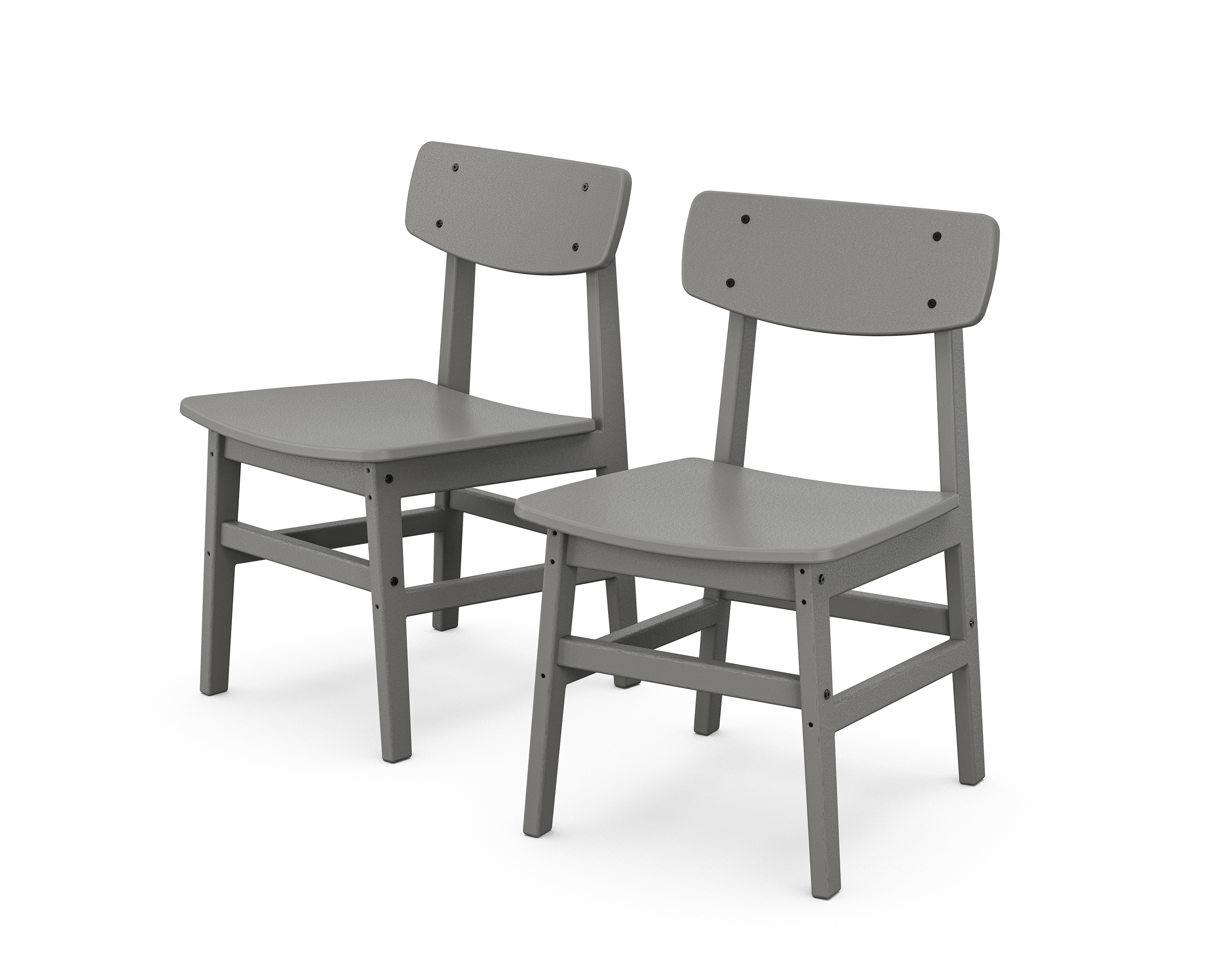 POLYWOOD Modern Studio Urban Chair 2-Pack