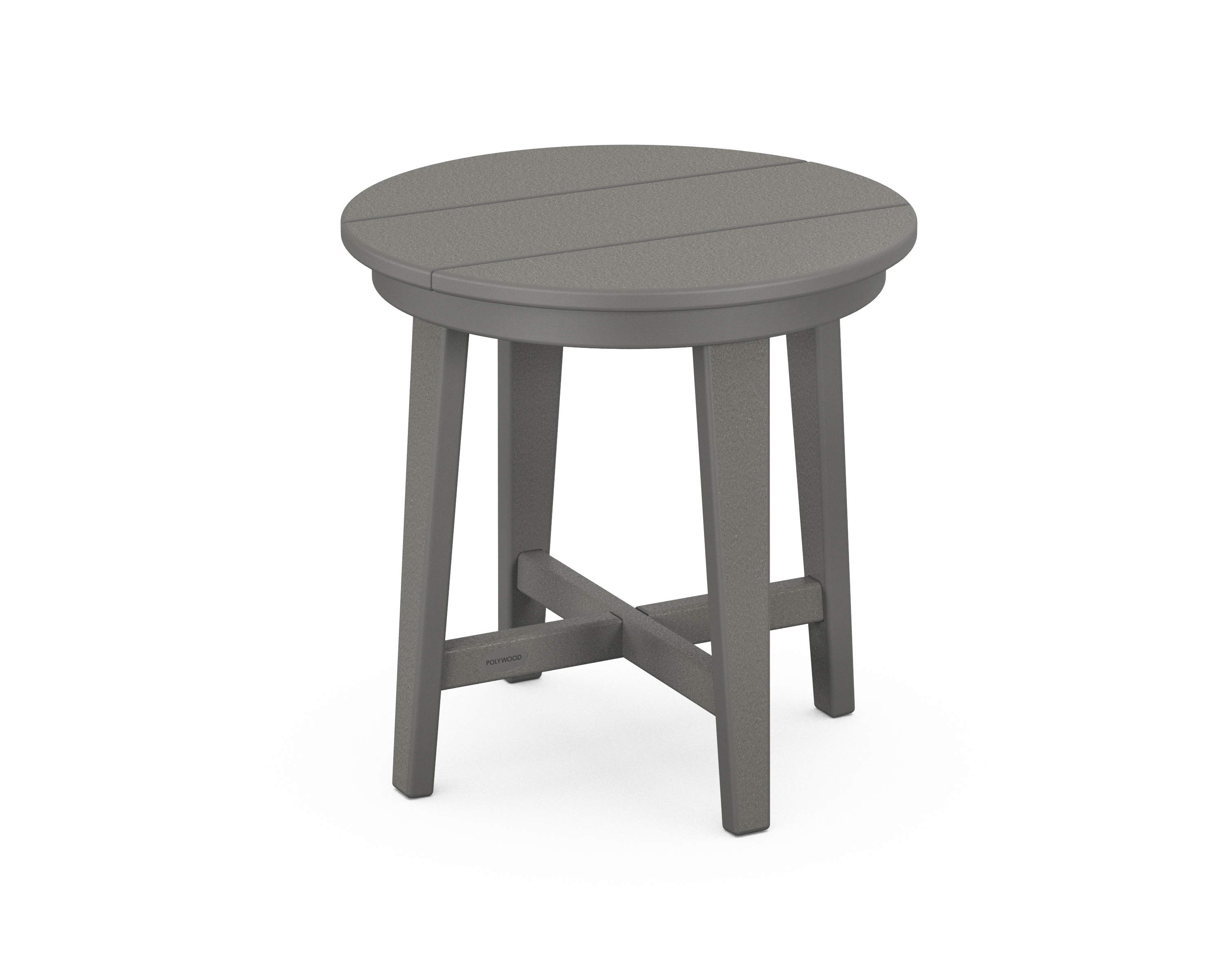 POLYWOOD Newport 19" Round End Table