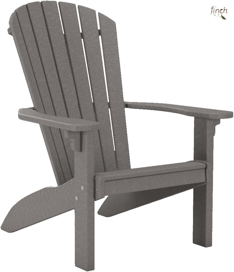 Finch Amish Poly SeaAira Adirondack Chair