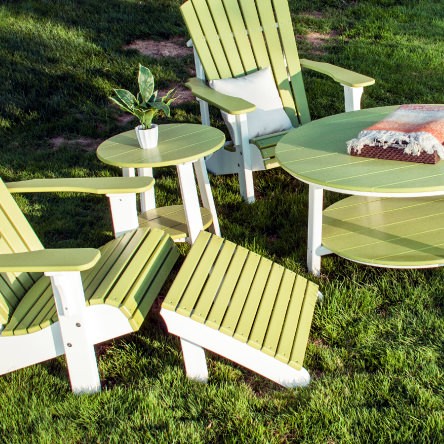 Luxcraft Deluxe Adirondack Footrest