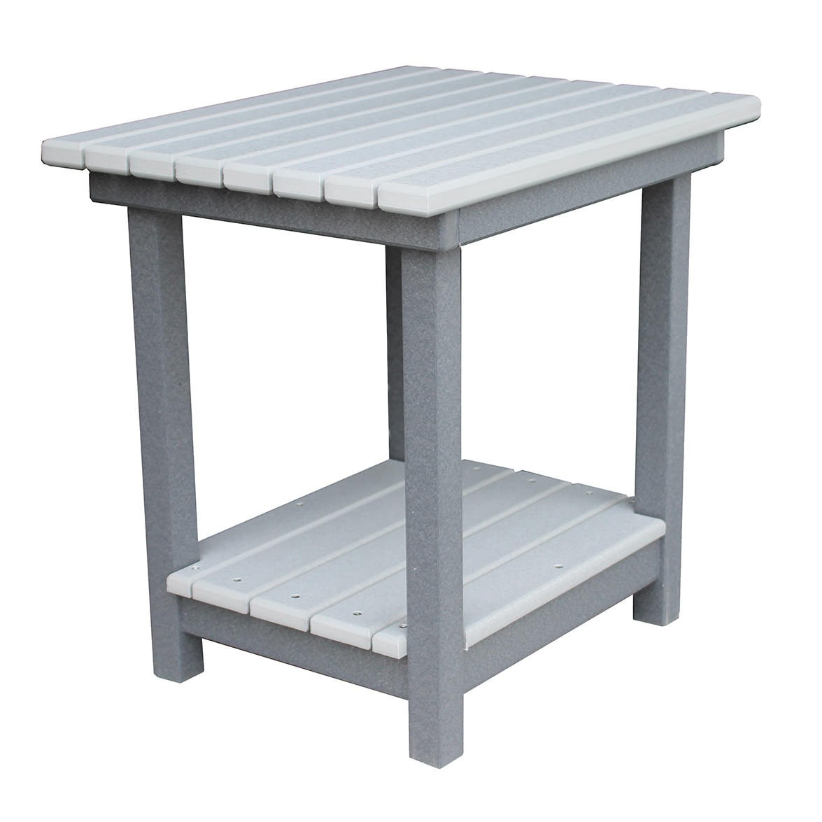 Amish Poly 22in High Deluxe End Table