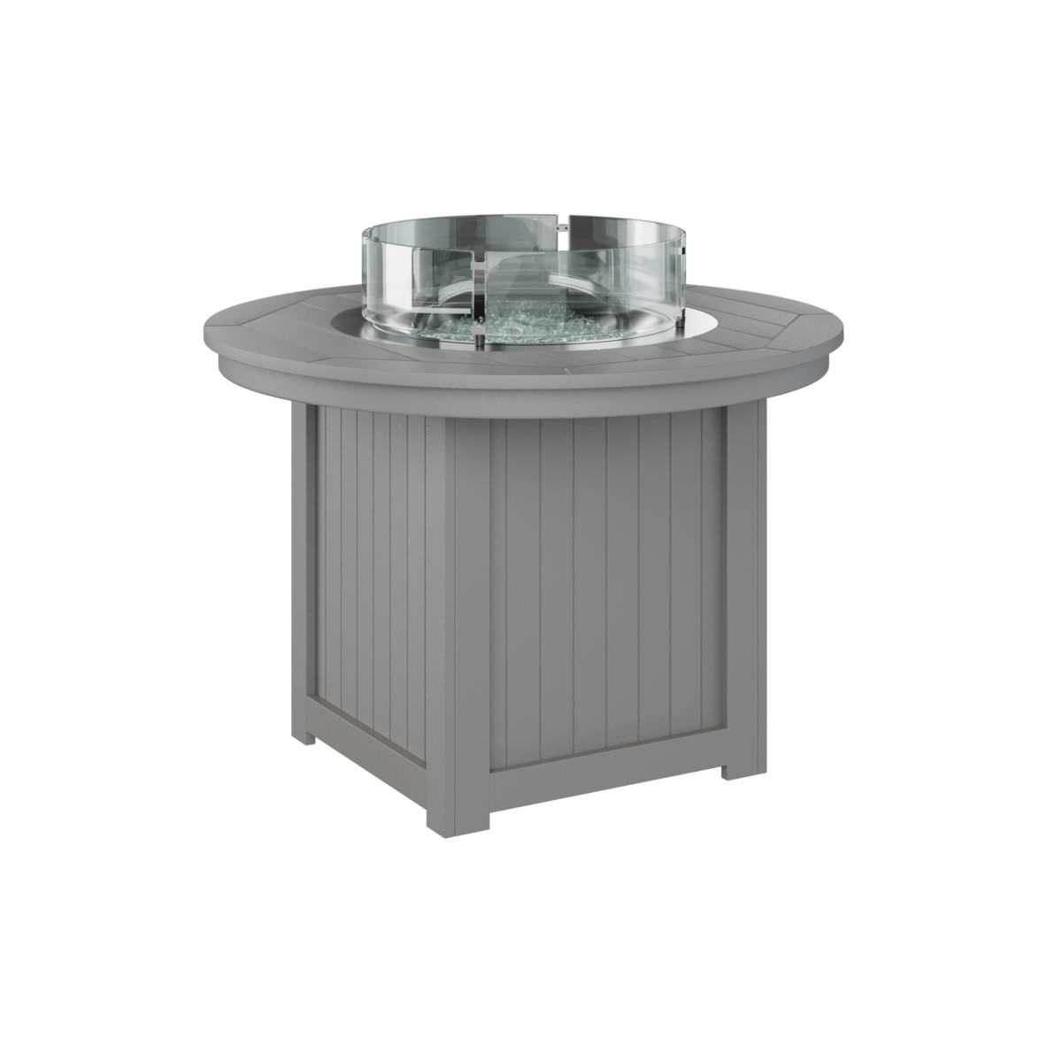 Berlin Gardens Donoma 44in Round Fire Table Dining