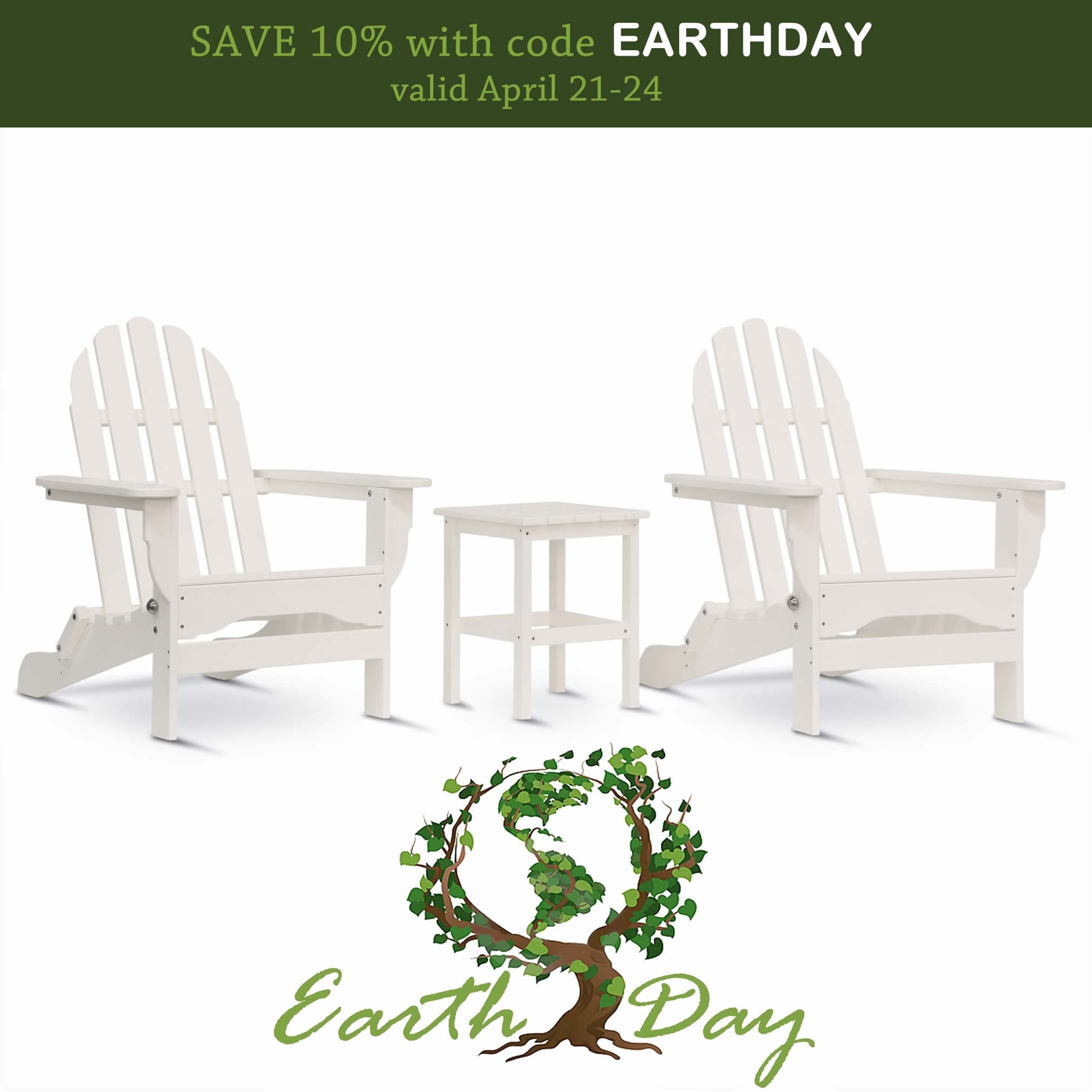 Durogreen™ Adirondack Conversation Set