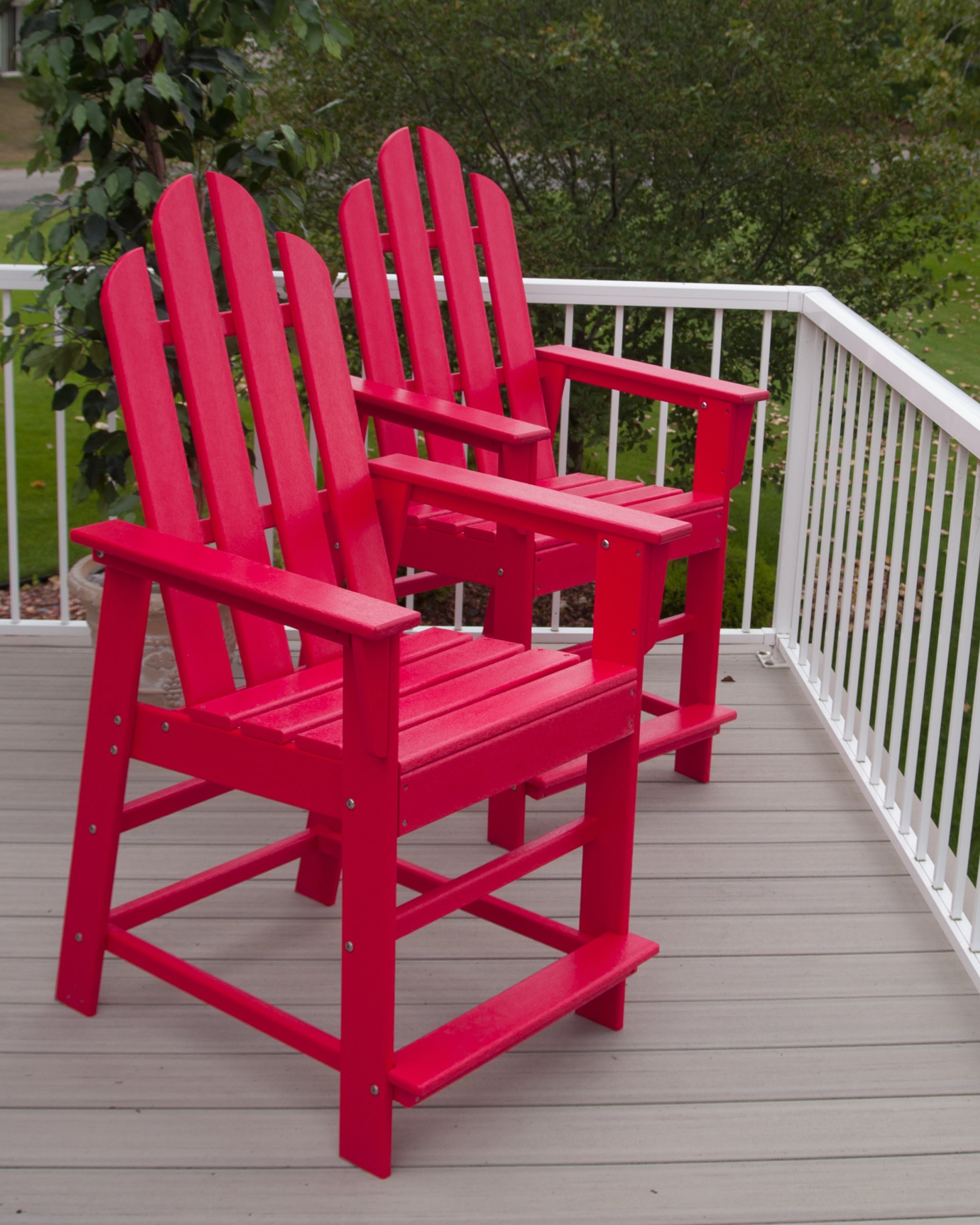 POLYWOOD Long Island Counter Chair