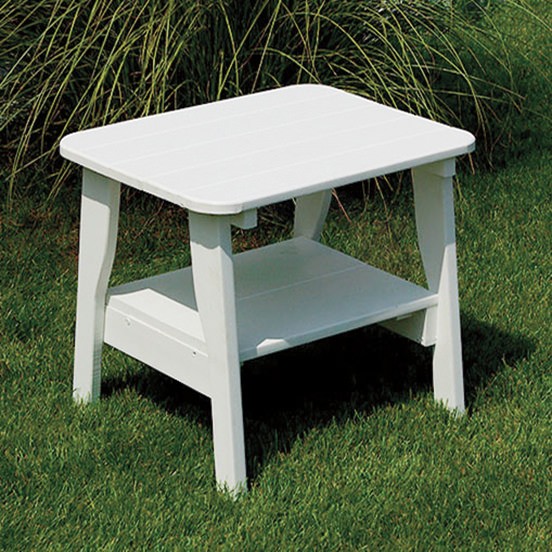 Amish Craft Poly Two Tier End Table