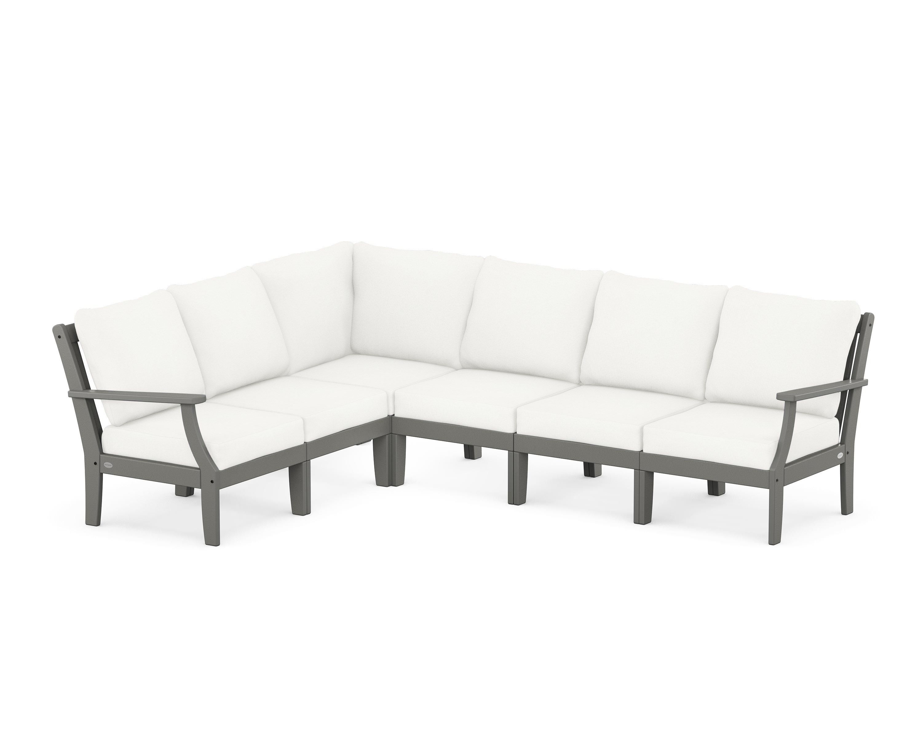 POLYWOOD Braxton Modular 6-Piece Deep Seating Set