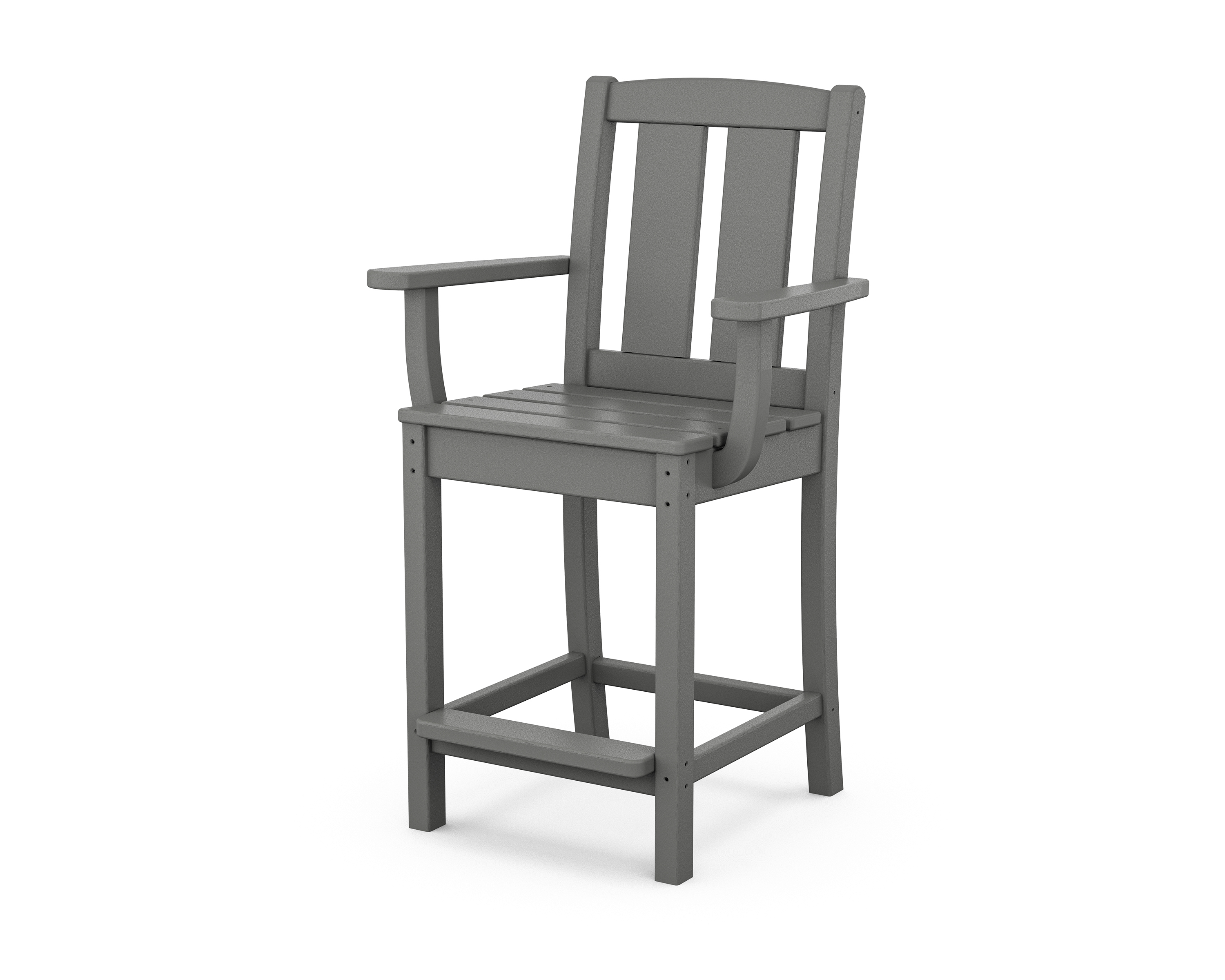 POLYWOOD Mission Counter Arm Chair