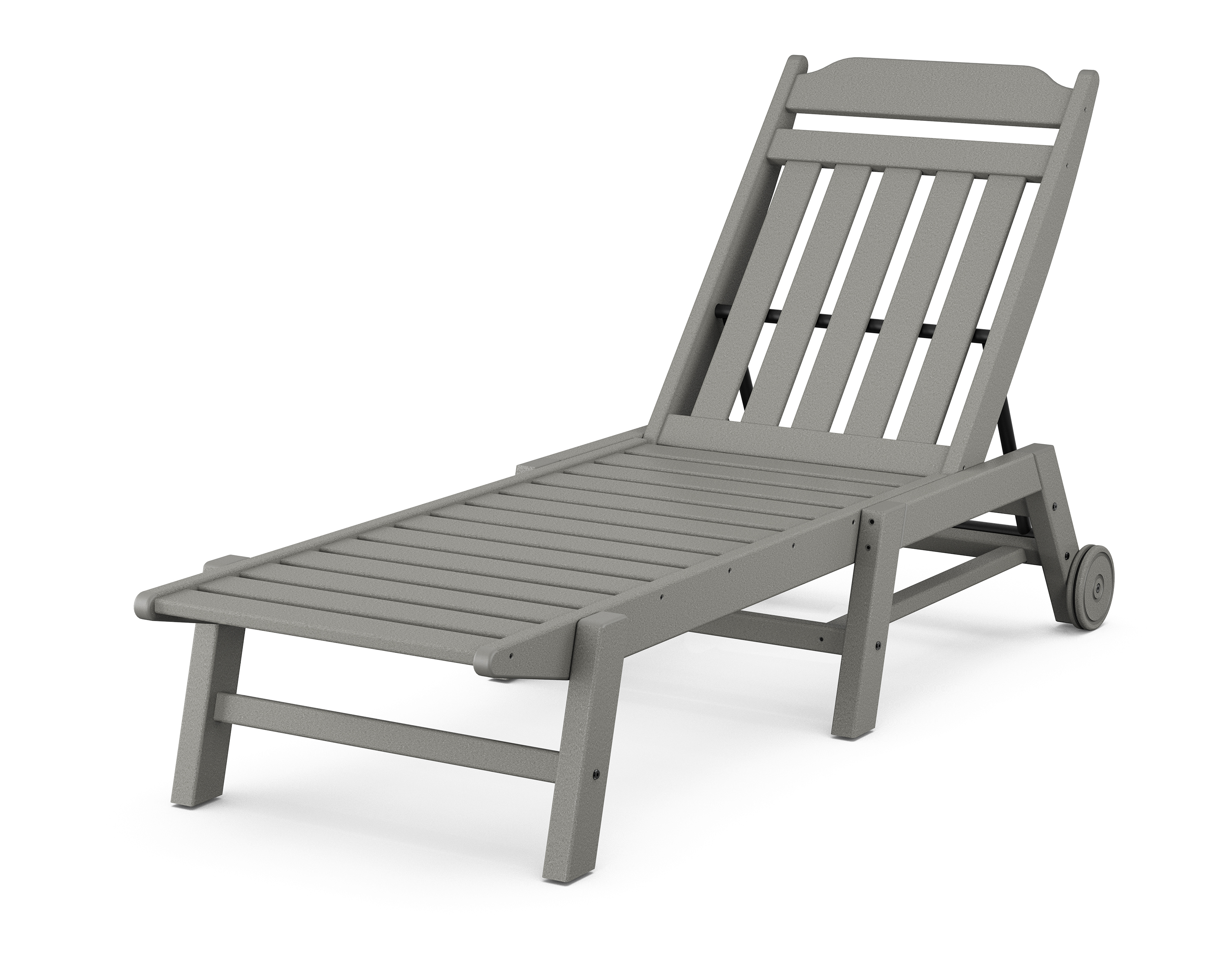 POLYWOOD Cottage Chaise with Wheels