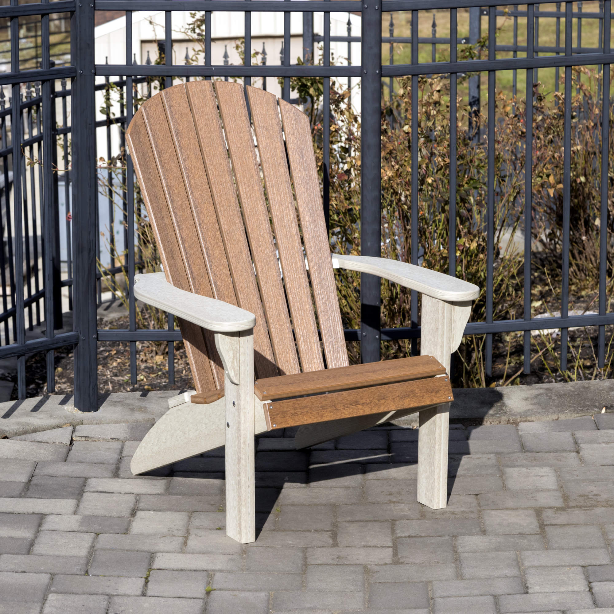 Amish Craft Poly Fanback Chair w/ Bottom 2x4