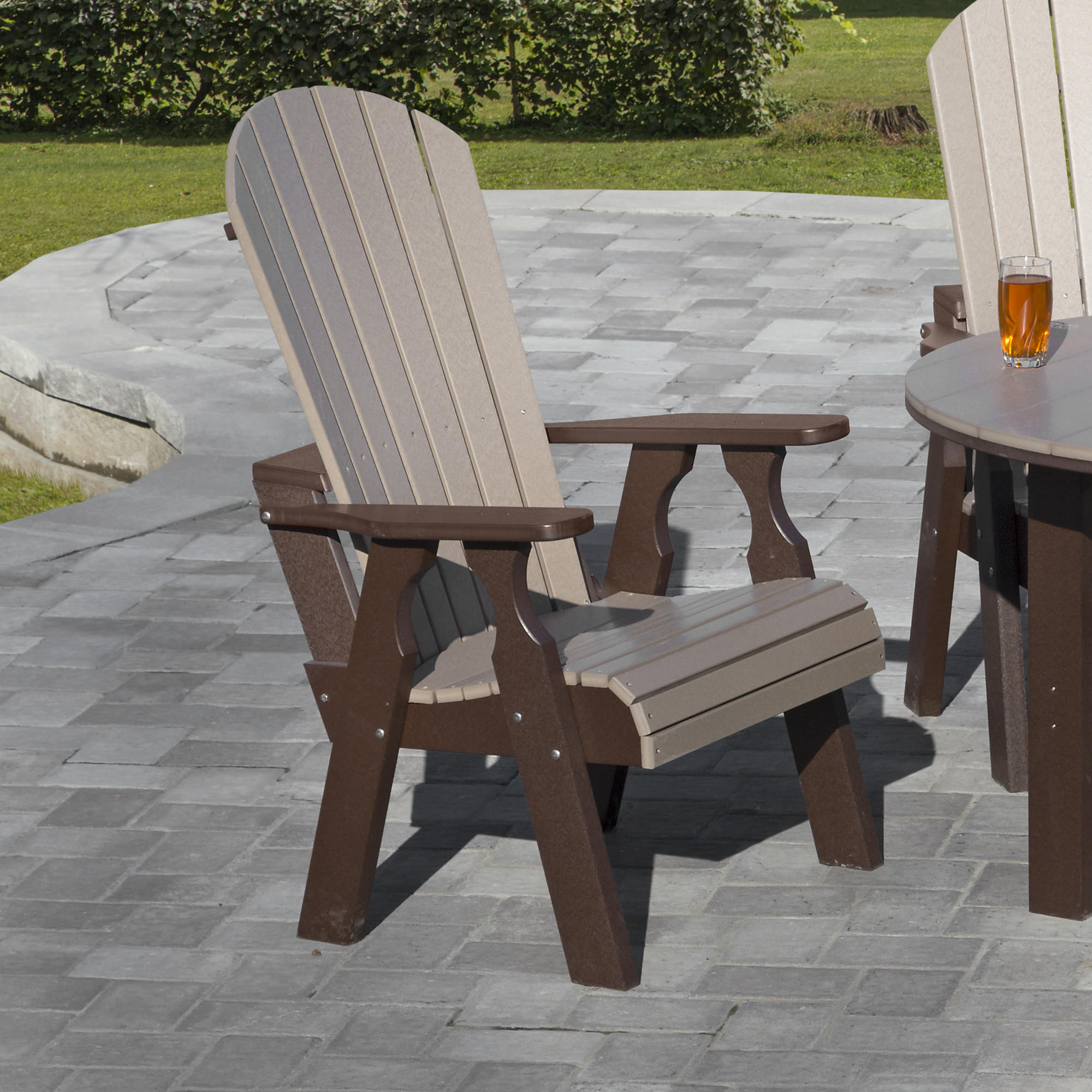 Amish Craft Poly Fanback Dining Chair