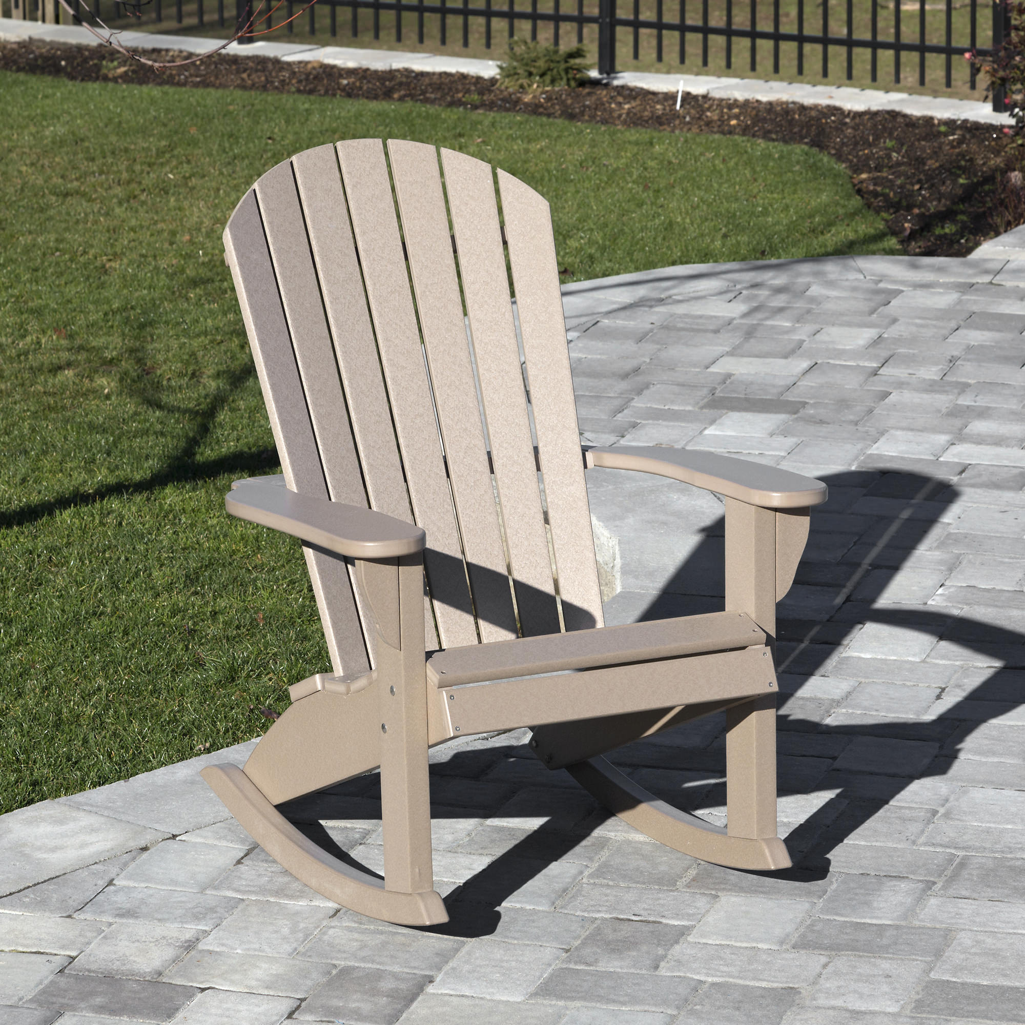 Amish Craft Poly Fanback Rocker