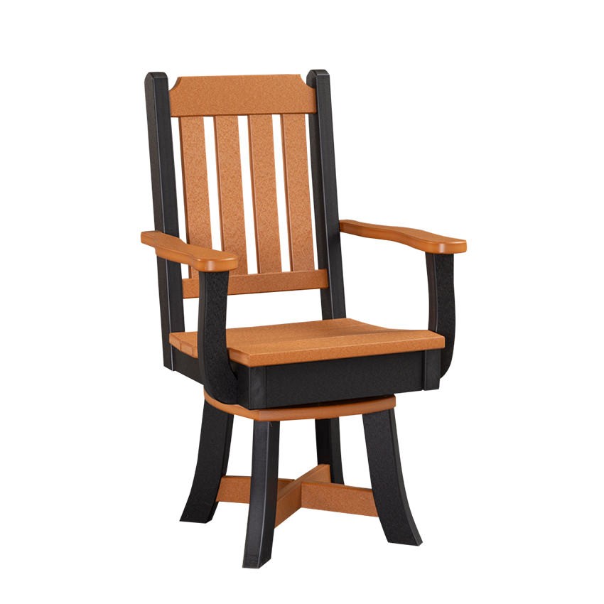 Shown in Cedar Slats with Black Frame