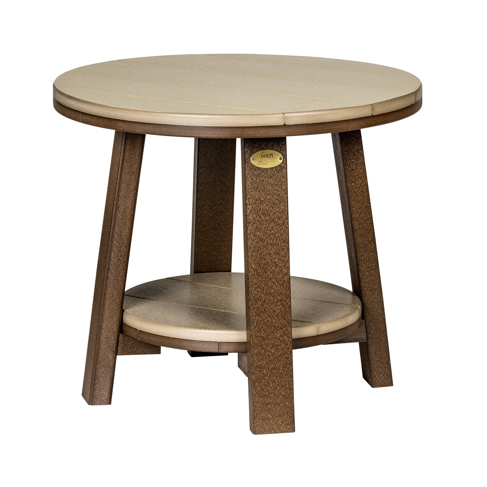 Finch Amish Poly 24 in SeaAira Bistro Dining Table