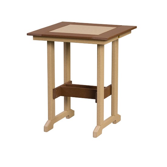 Finch Amish Poly 29 in Square Counter Table
