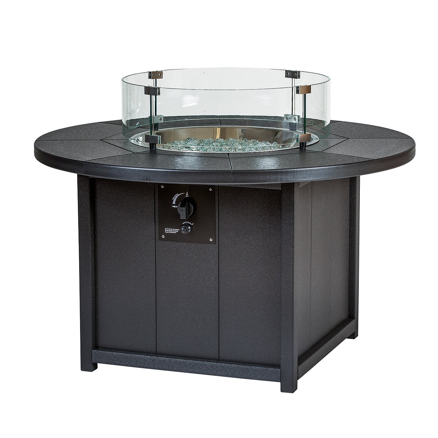 Finch Amish Poly 42 in SeaAira Round Fire Pit