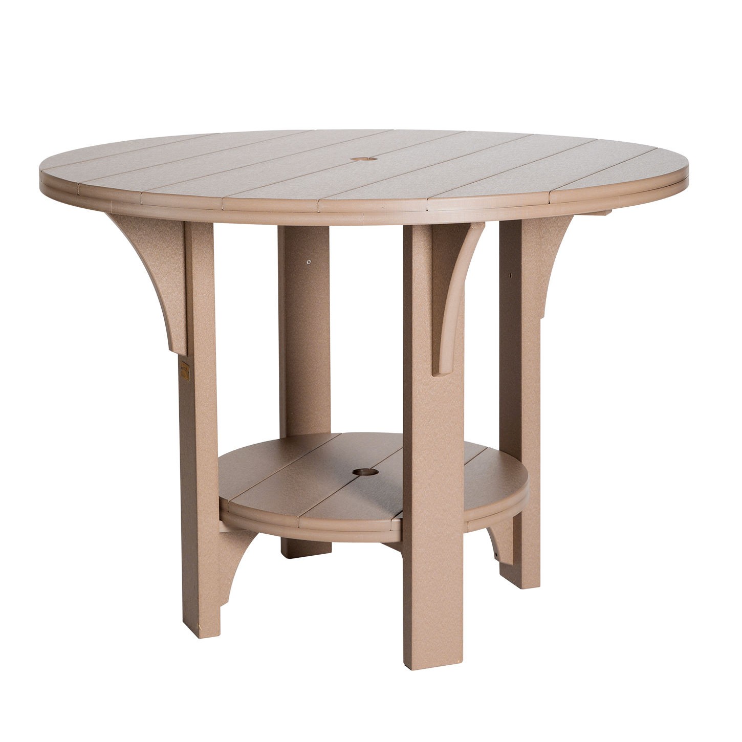 Finch Amish Poly 42 in Great Bay Round Dining Table