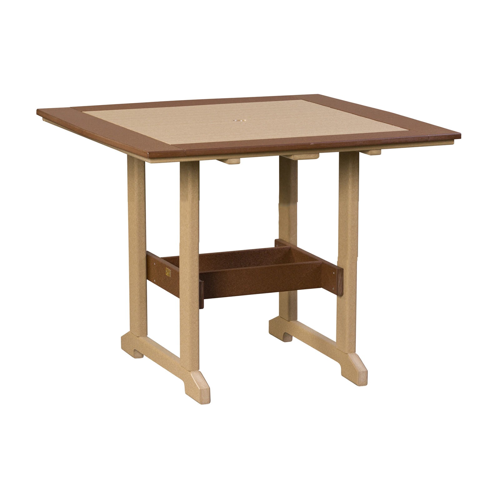 Finch Amish Poly 42 in x 43 in Great Bay Dining Table