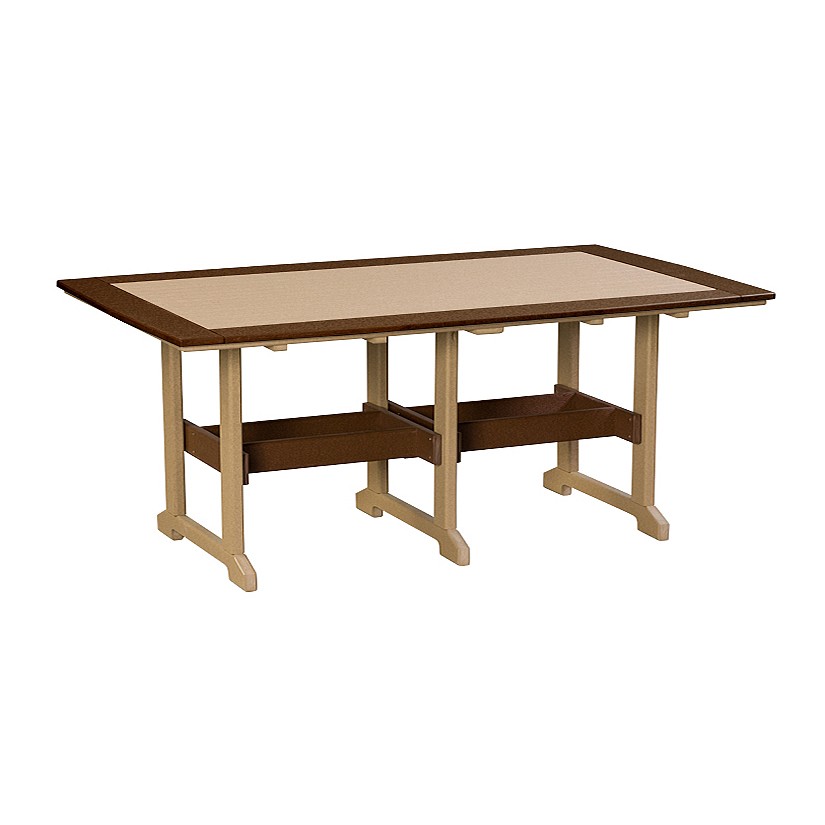 Finch Amish Poly 42 in x 96 in Great Bay Dining Table
