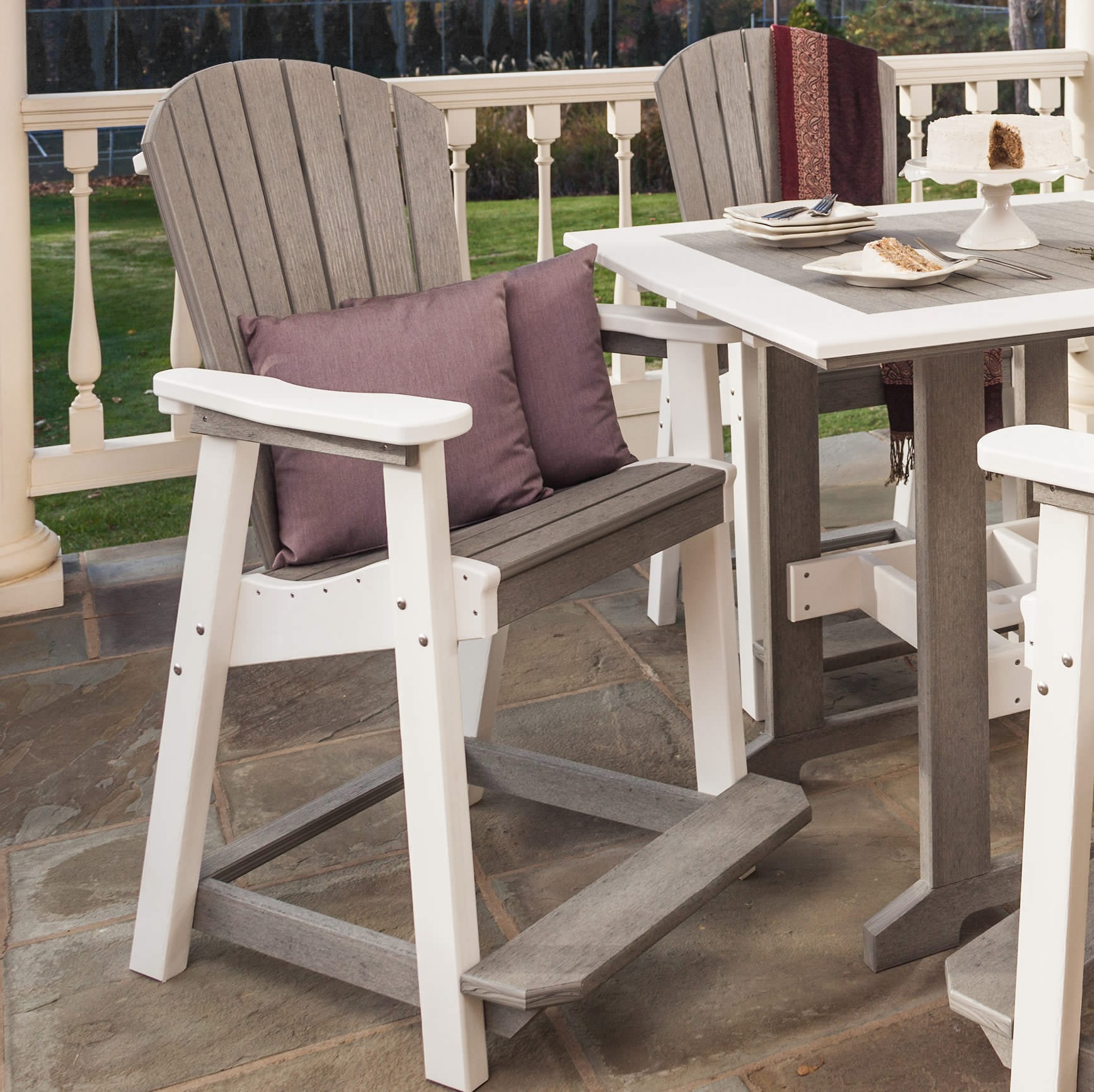 Finch Amish Poly Great Bay Counter Chair