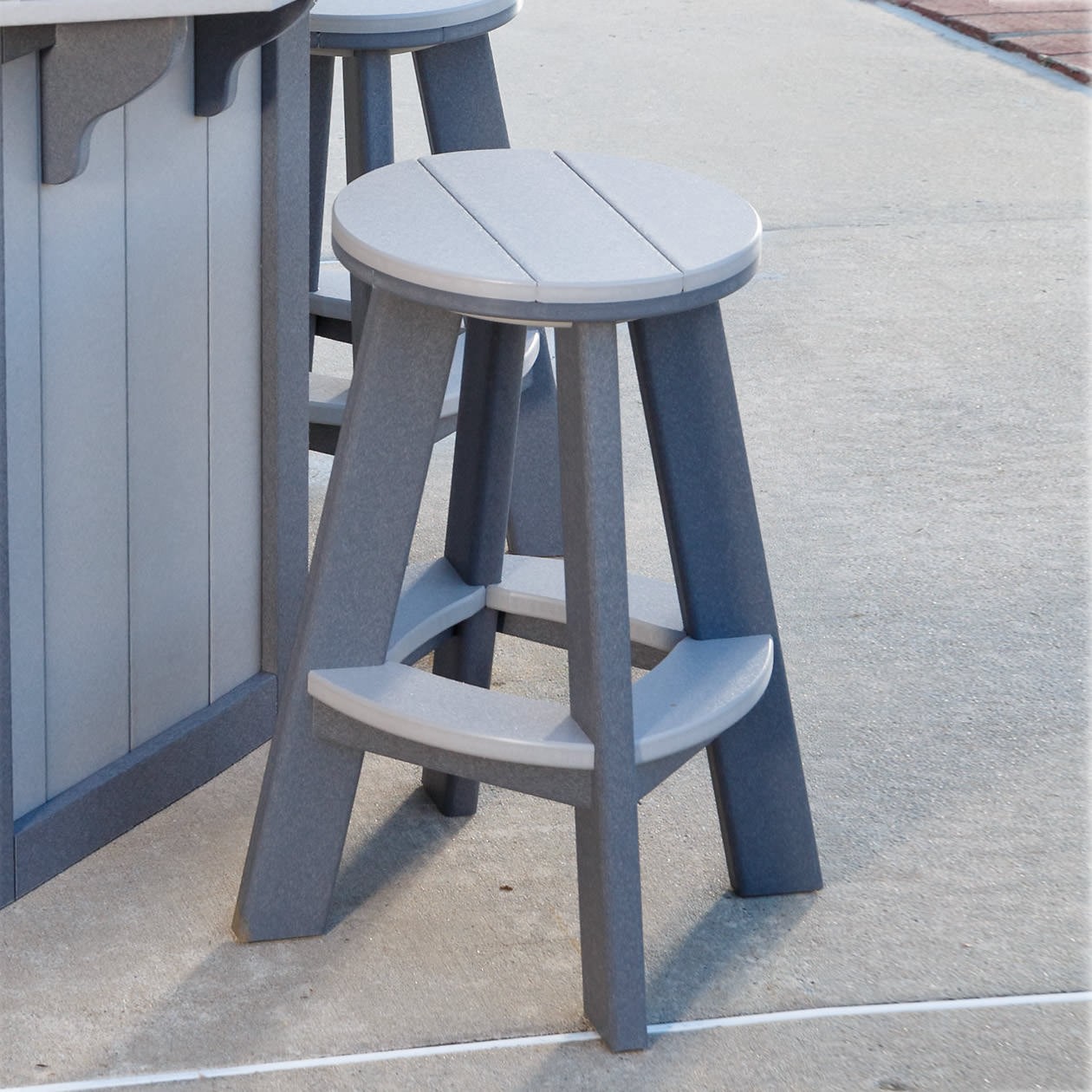 Finch Amish Poly Great Bay Counter Stool