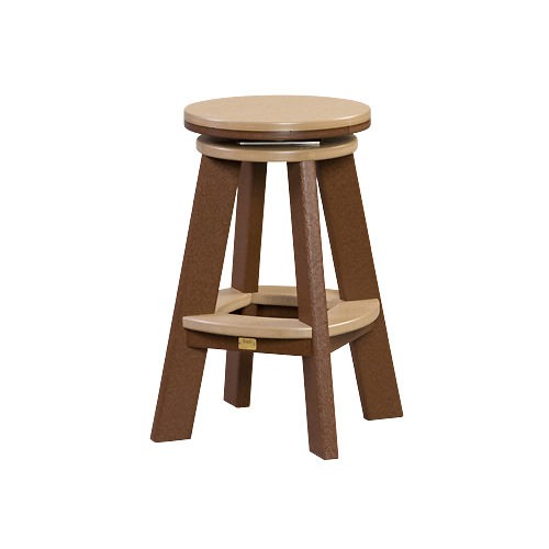 Finch Amish Poly Great Bay Swivel Counter Stool