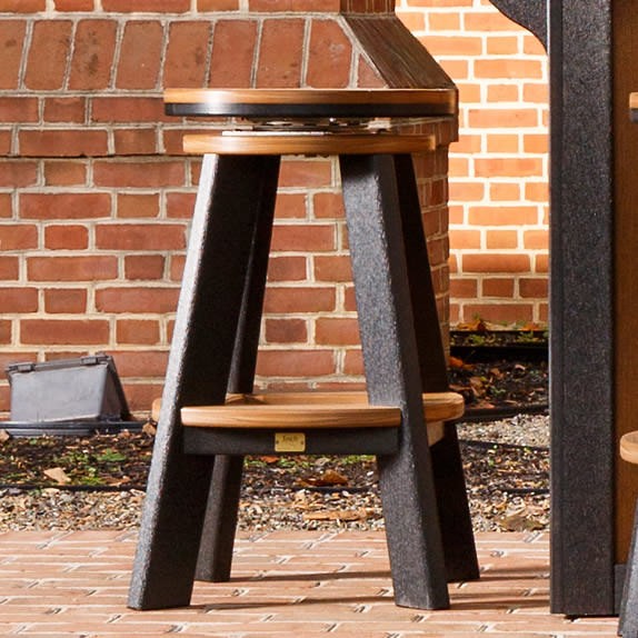 Finch Amish Poly Great Bay Swivel Bar Stool