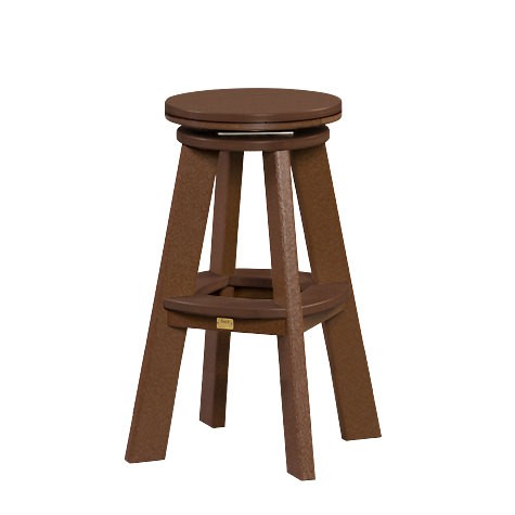 Finch Amish Poly Great Bay Swivel Bar Stool