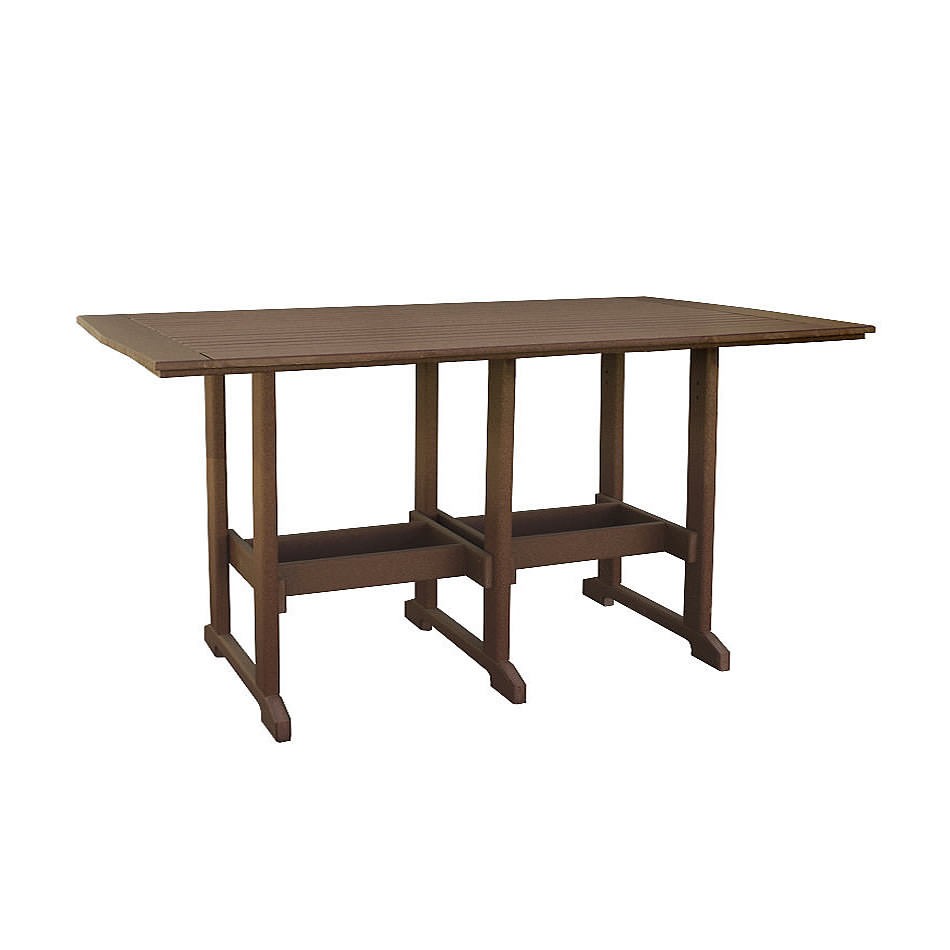 Finch Amish Poly 42 in x 96 in Great Bay Bar Table