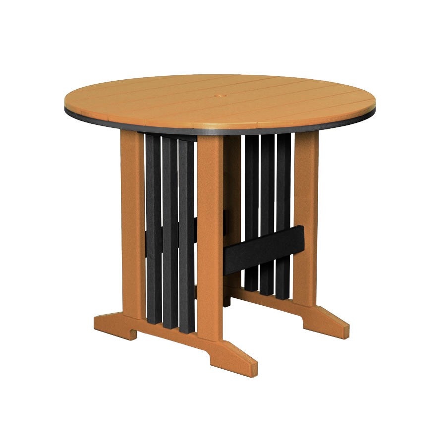 Shown in Black Frame with Cedar Slats