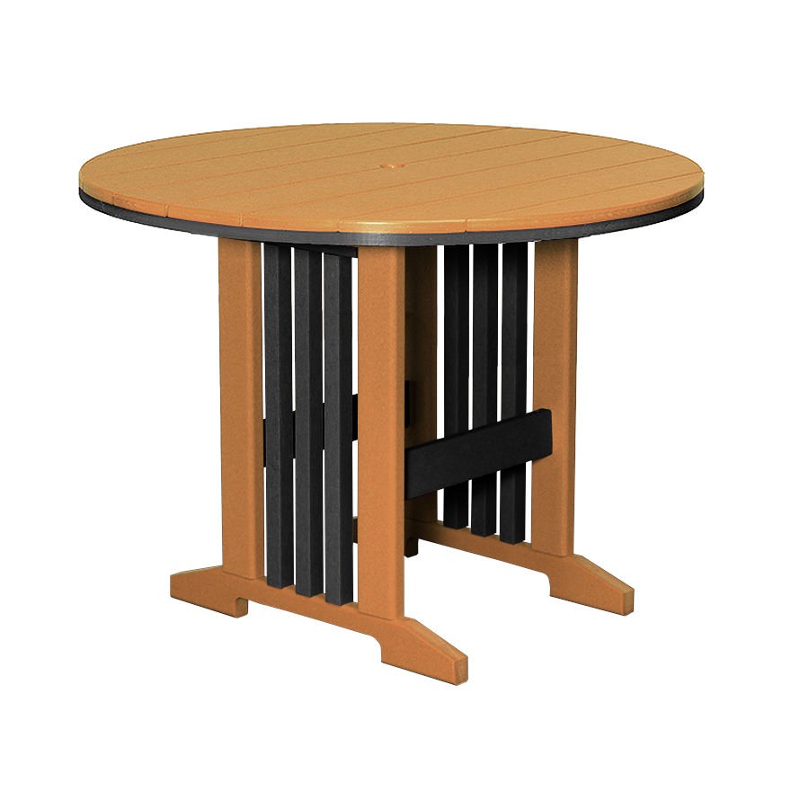 Shown in Black Frame with Cedar Slats