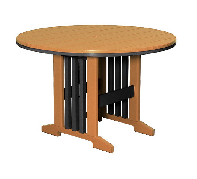 Shown in Cedar Slats with Black Frame