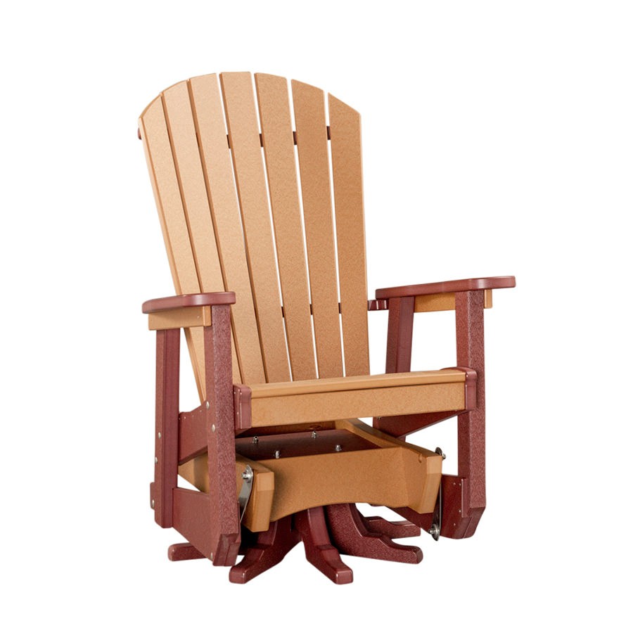 Finch Amish Poly SeaAira Adirondack Swivel Glider