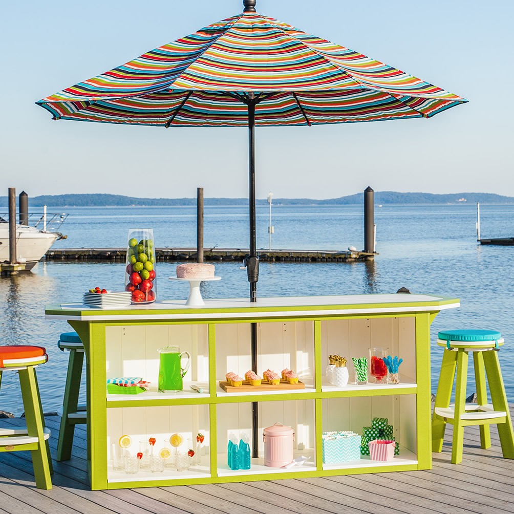 Finch Amish Poly 35 in x 96 in Summerside Bar