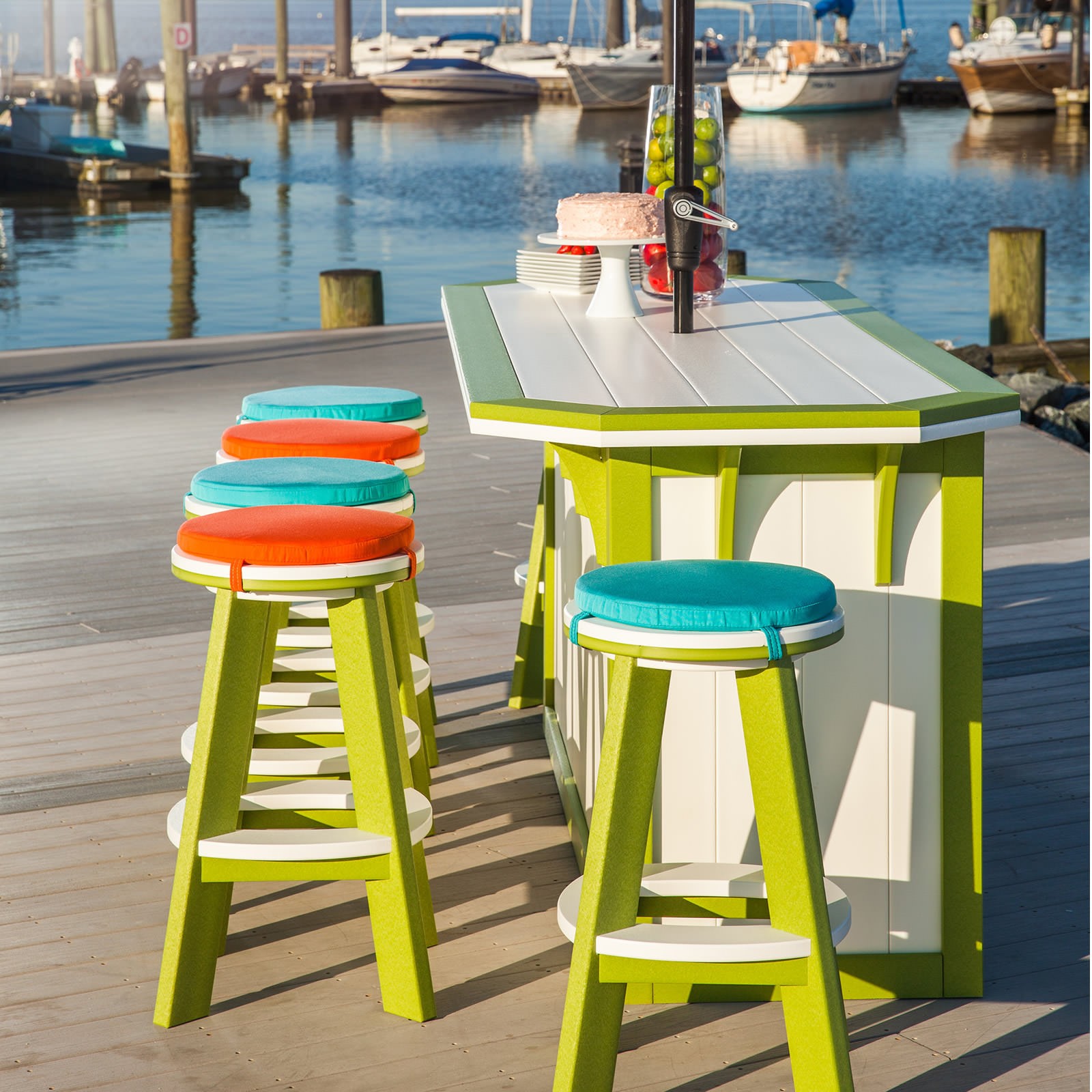 Finch Amish Poly 35 in x 96 in Summerside Bar