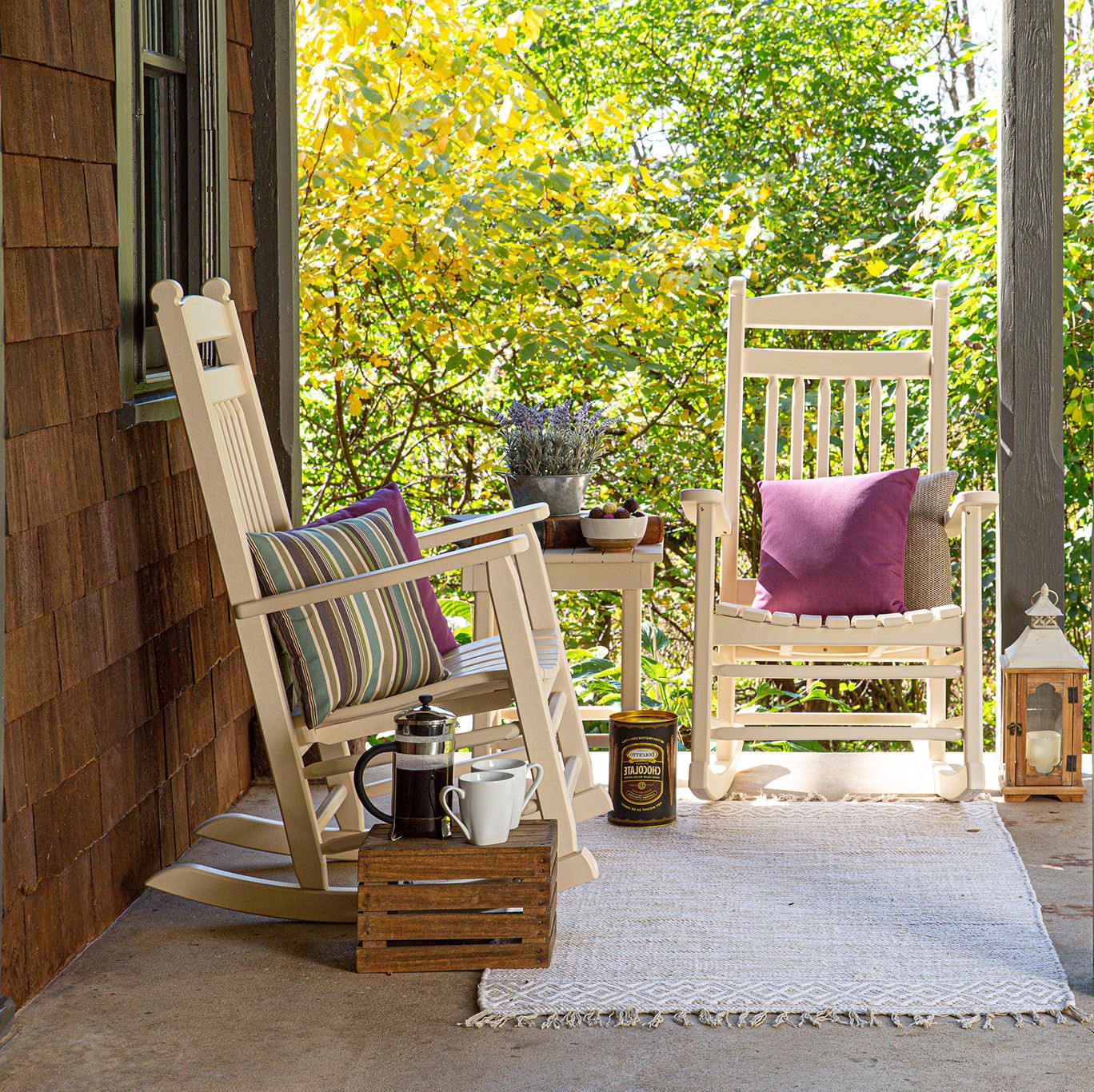 Finch Amish Poly Zinn's Mill Rocker