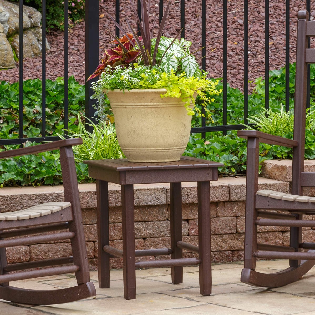 Finch Amish Poly Zinn's Mill Side Table