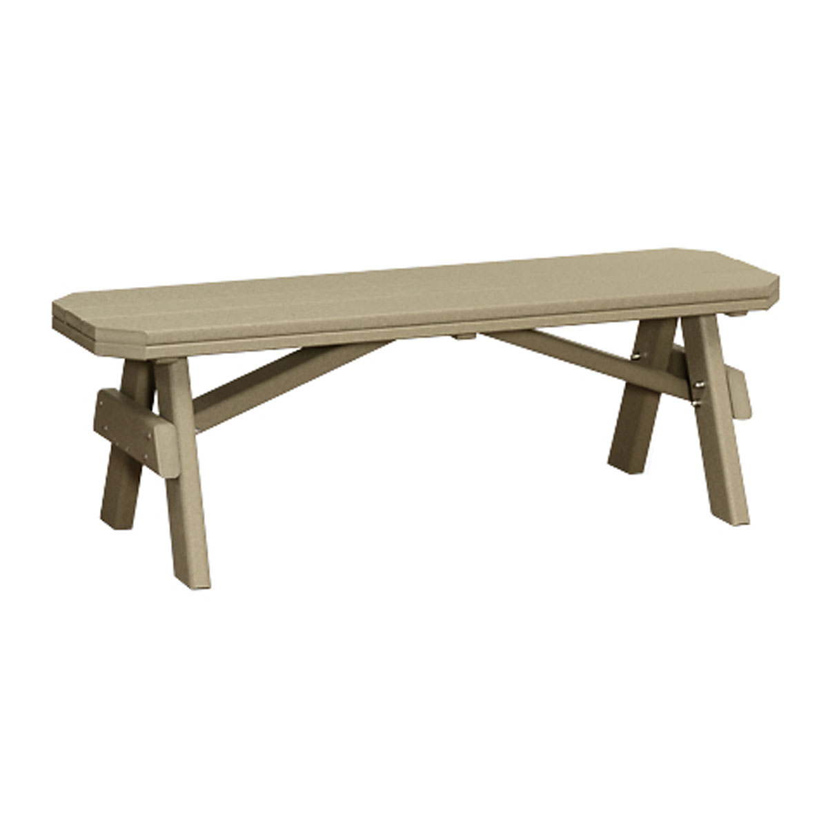 Finch Amish Poly 42 in Garden Bench