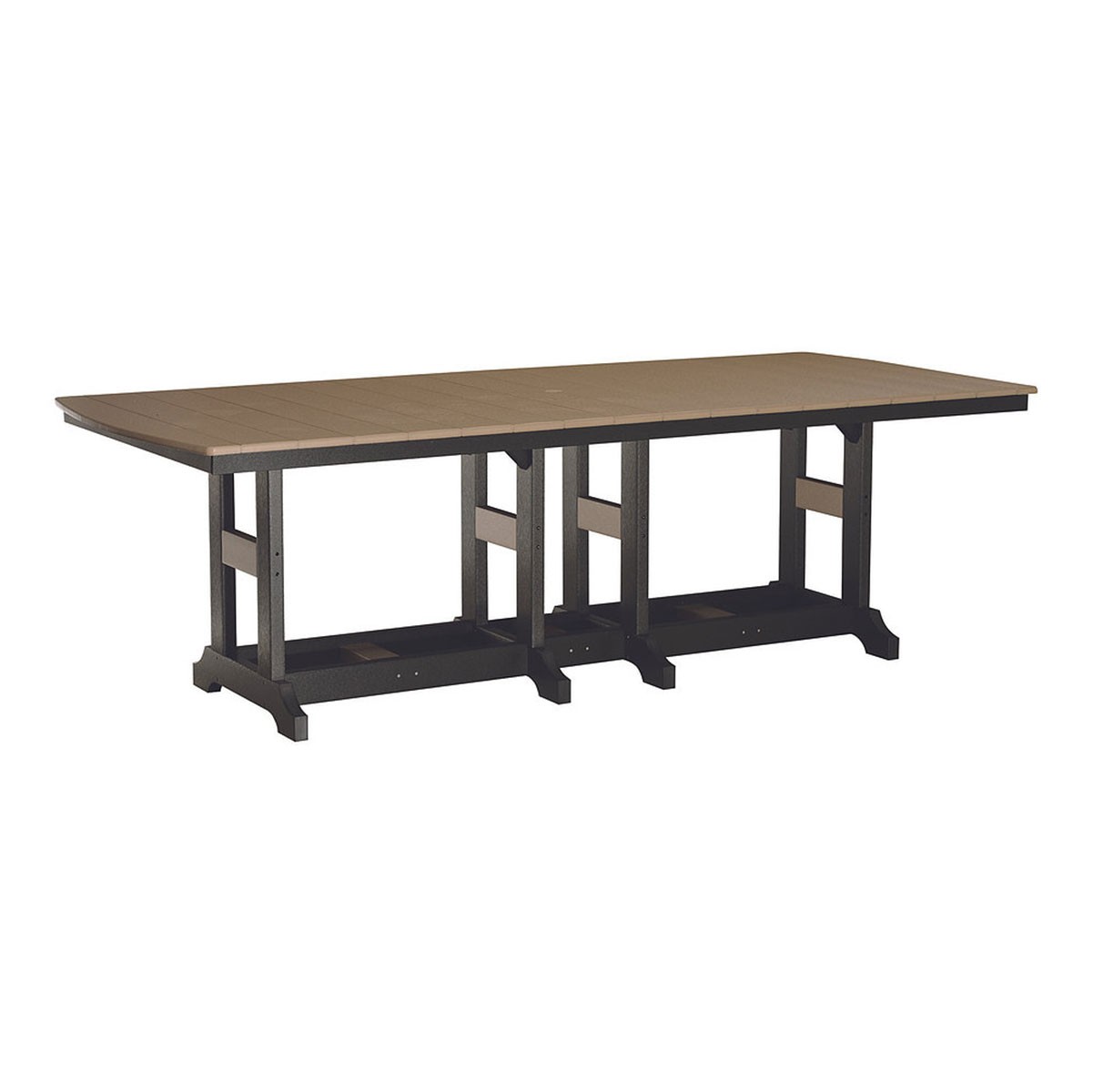 Berlin Gardens Garden Classic 44 in x 96 in Rectangular Counter Table