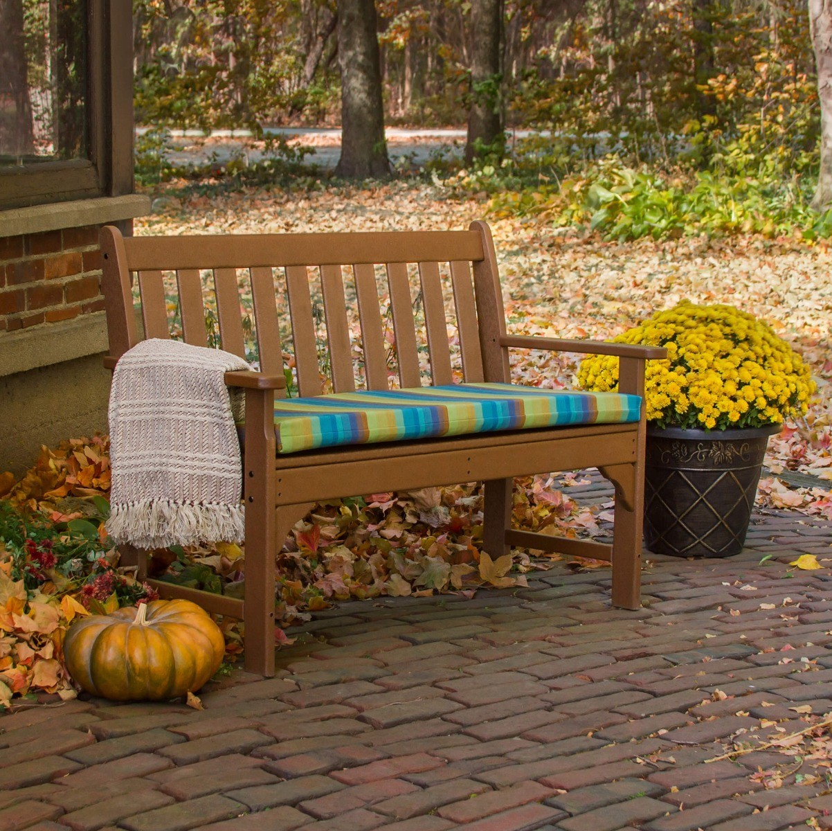 POLYWOOD 48 in Vineyard Bench