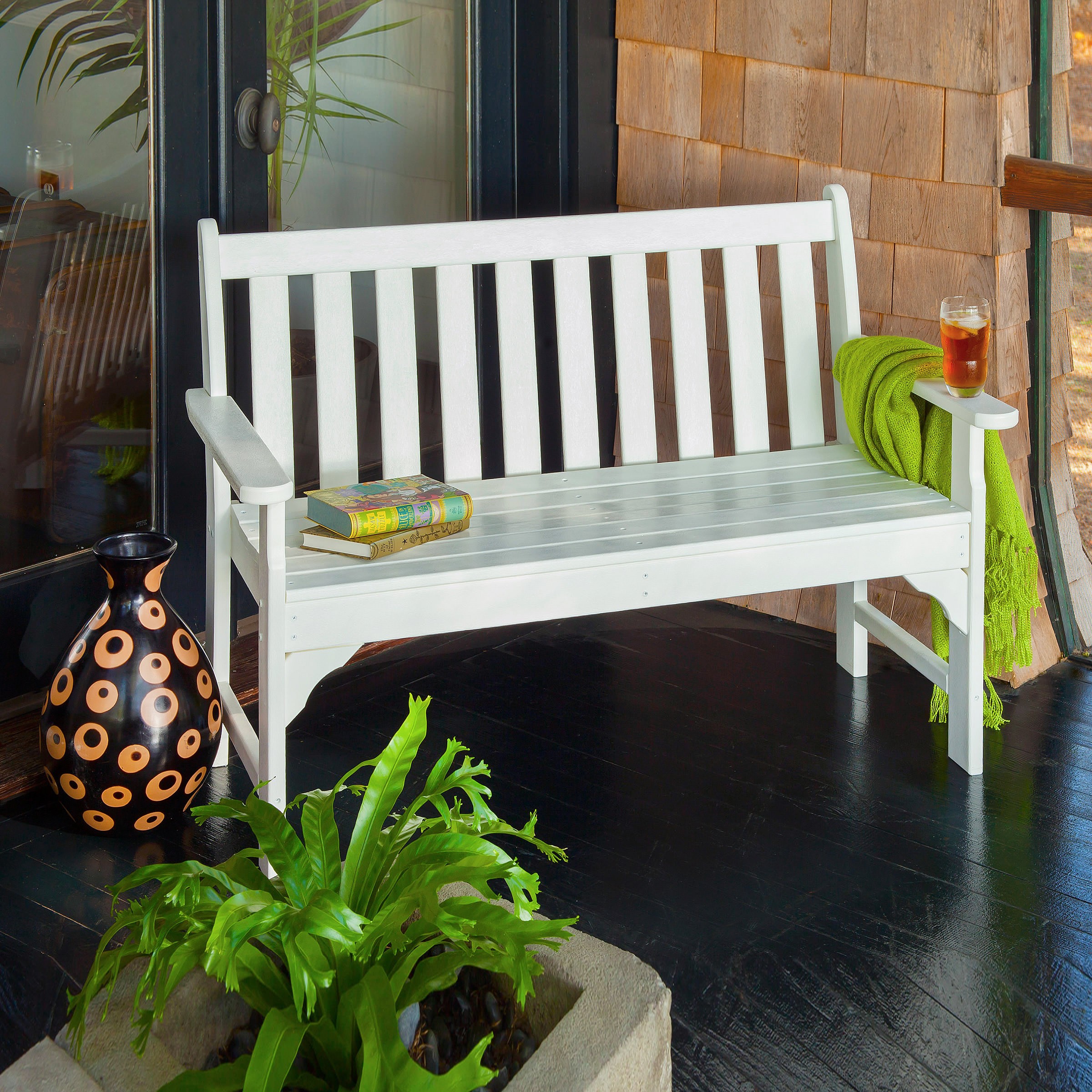 POLYWOOD 48 in Vineyard Bench