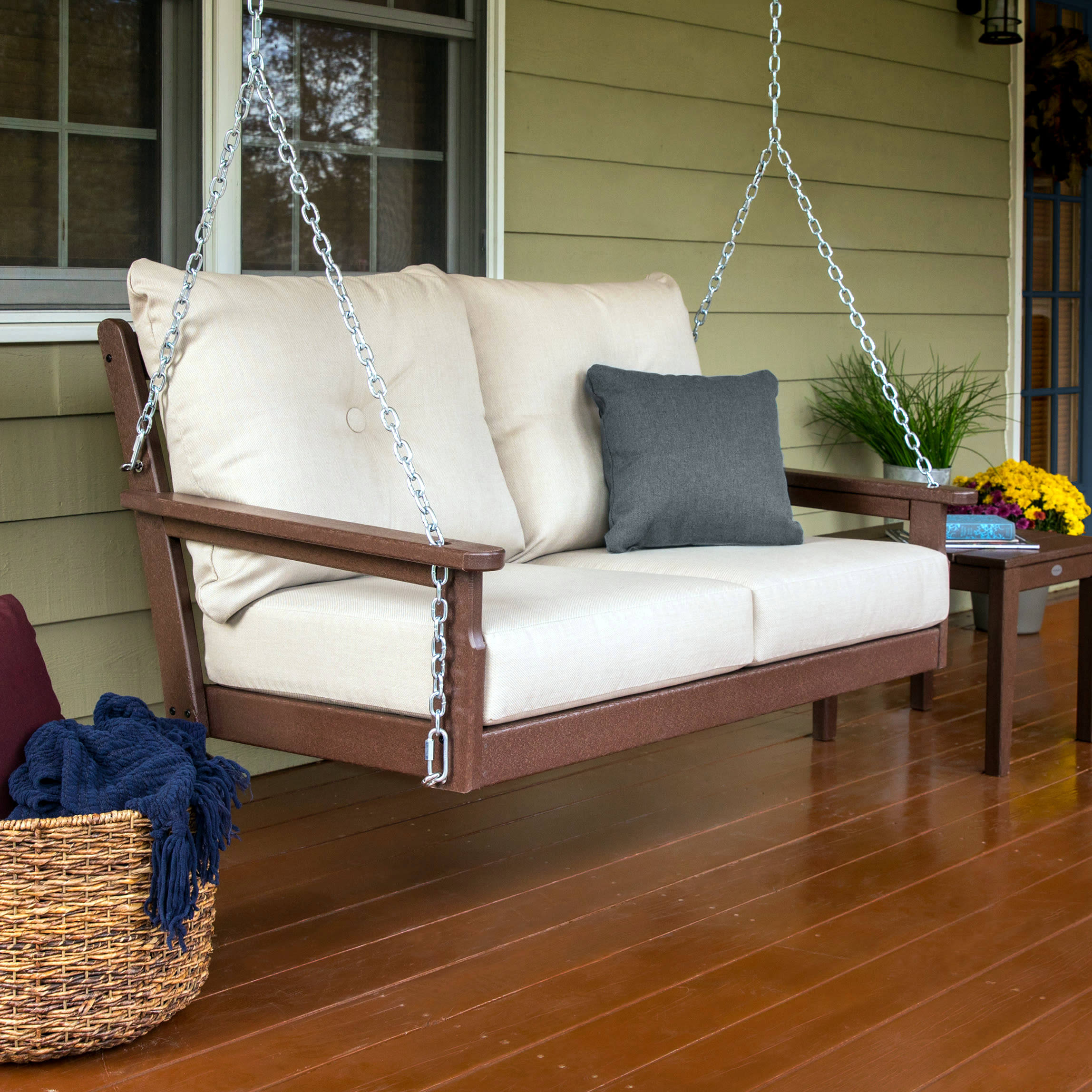 POLYWOOD® Vineyard Deep Seating Swing