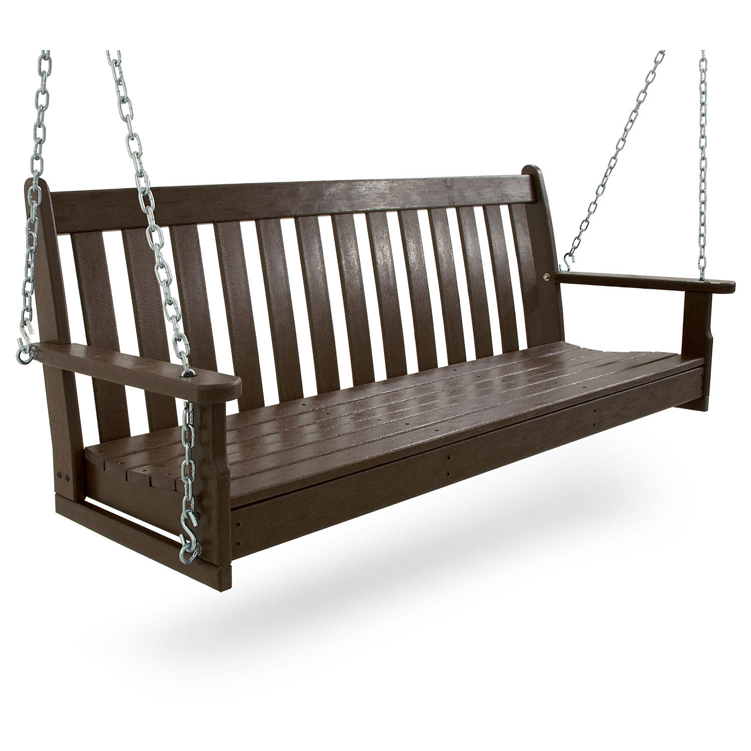 POLYWOOD Vineyard 60 Inch Swing with Chain Kit