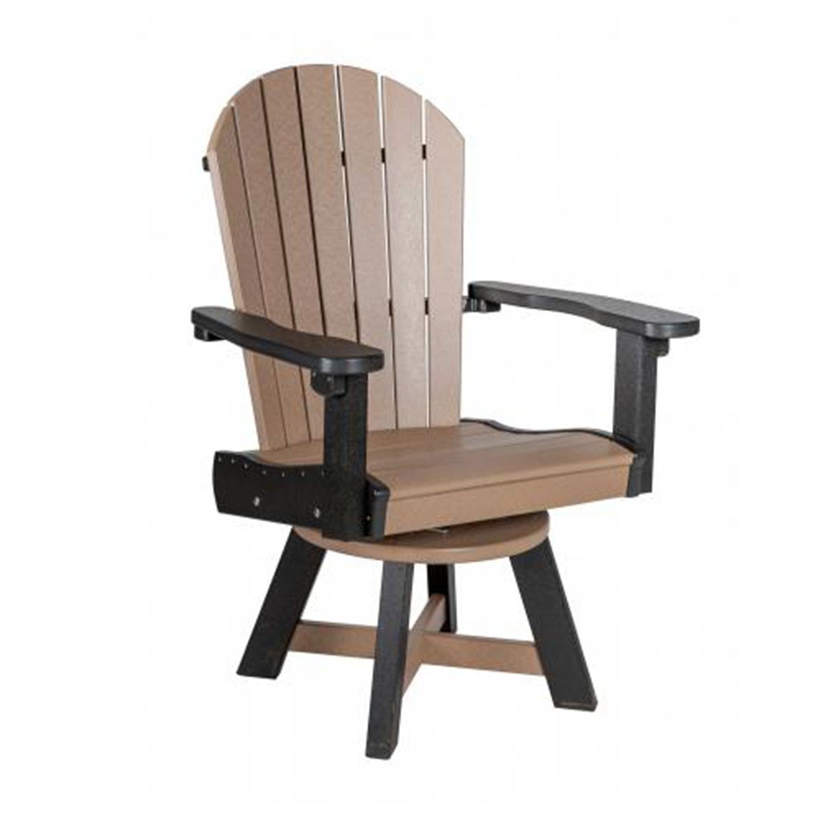 Finch Amish Poly Great Bay Swivel Dining Chair