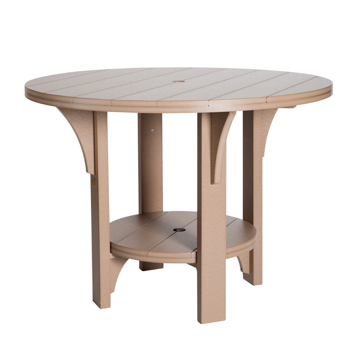 Finch Amish Poly 48 in Great Bay Round Dining Table