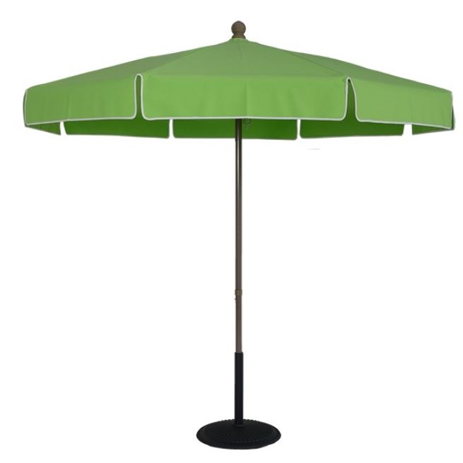 6 1/2 Ft Heavy Duty Aluminum Standard Pop-Up No Tilt Umbrella